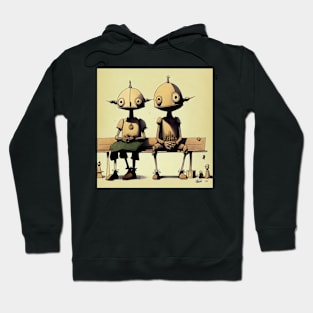 Robot friends Hoodie